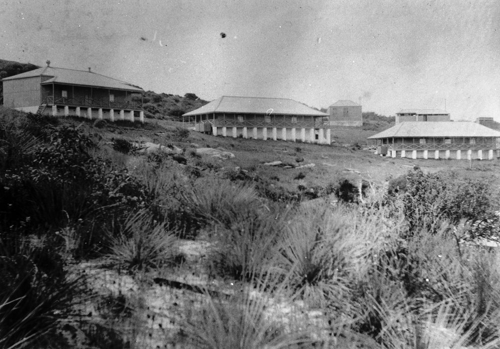 Third class accommodation, Quarantine Station, Manly