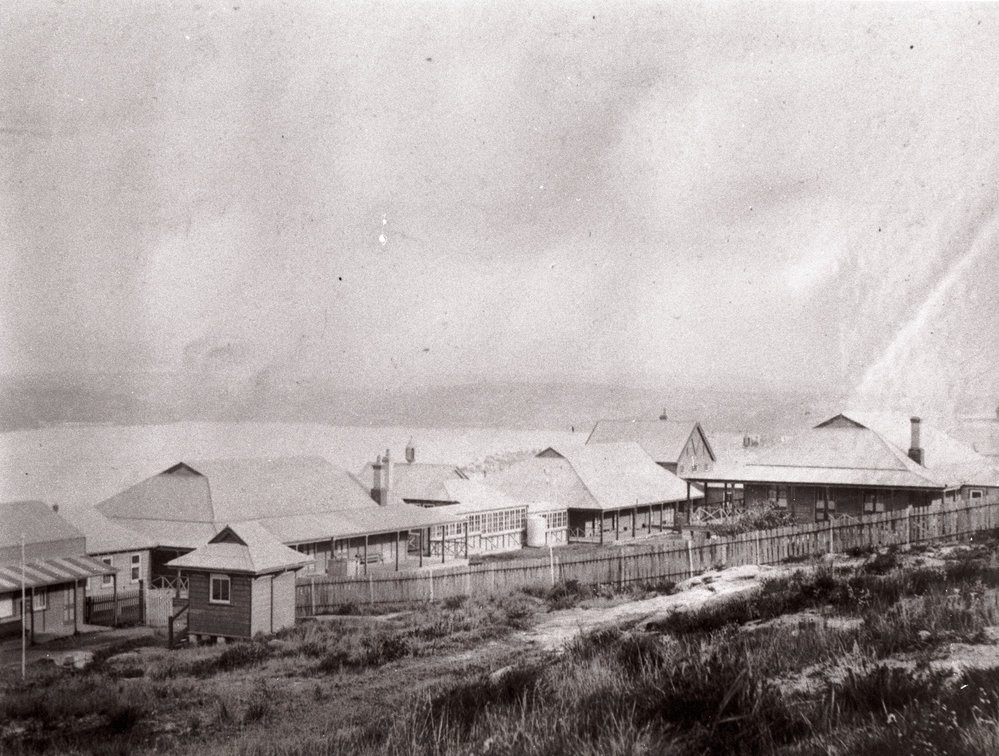 First and second class pavilions, Quarantine Station, Manly