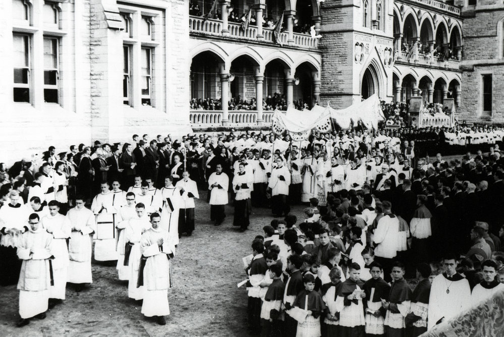 Corpus Christi celebration at St Patrick's College, Manly