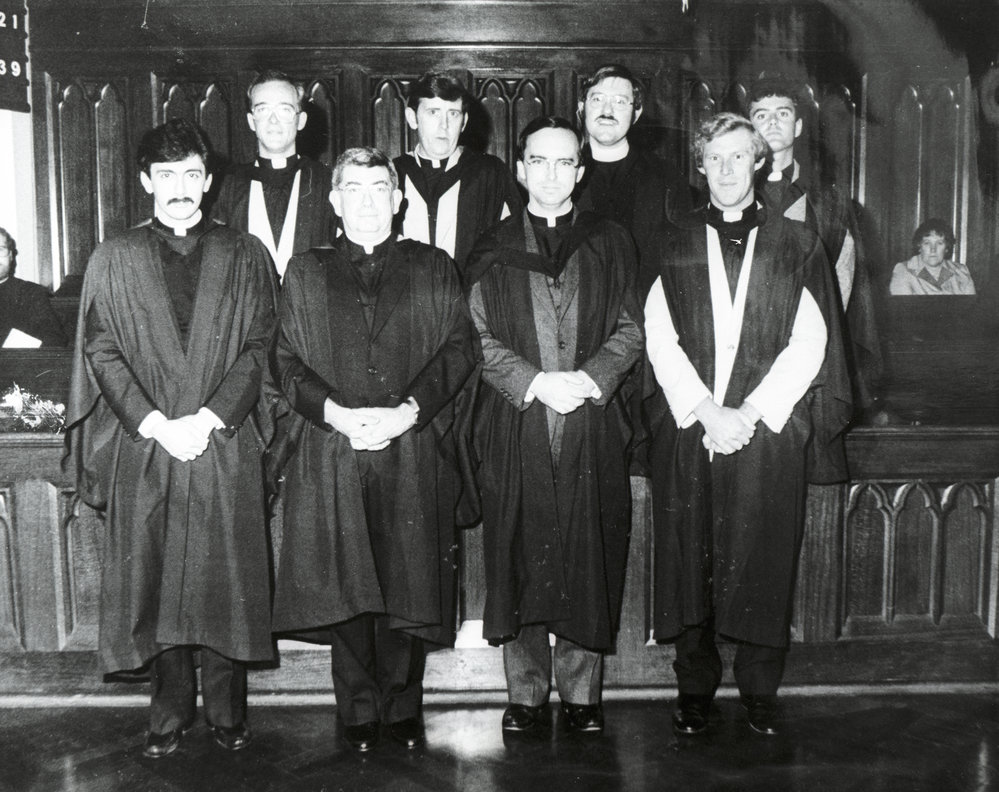Graduates at St Patrick's College, Manly, 1985