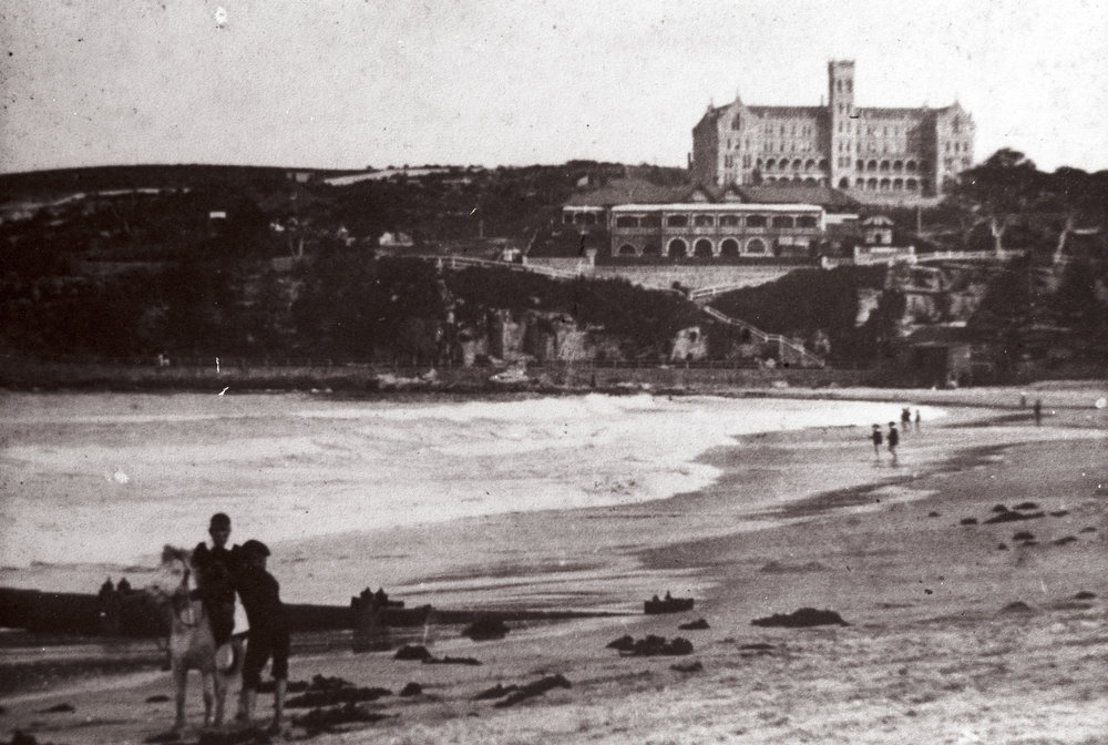 Manly Beach, with St Patrick's College in the background