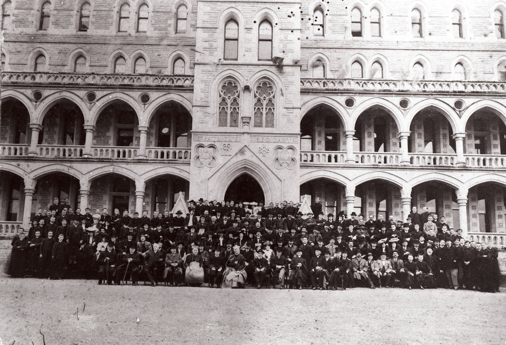Irish envoys at St Patrick's College, Manly, 1903