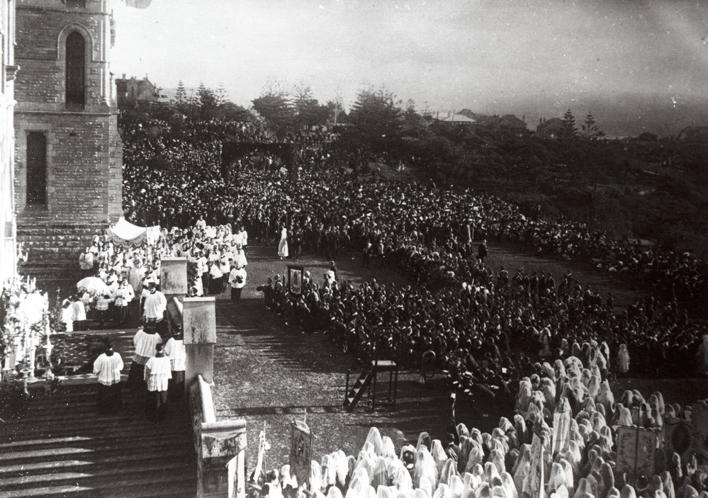Corpus Christi procession at St Patrick's College, Manly