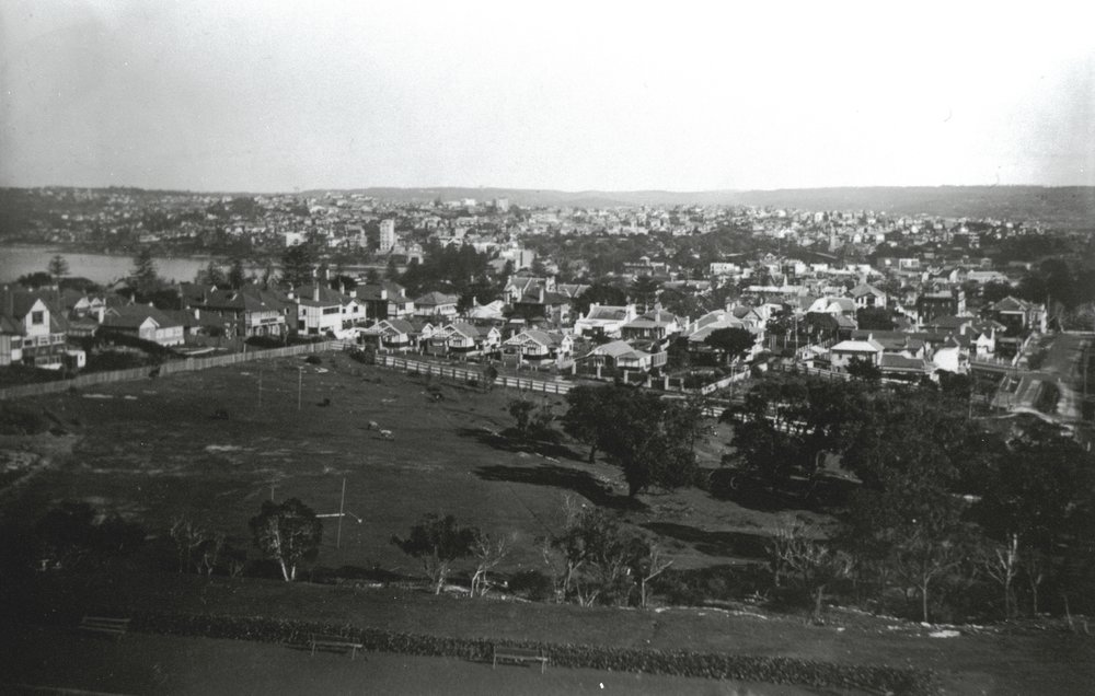 View over Manly from the tower of St Patrick's College