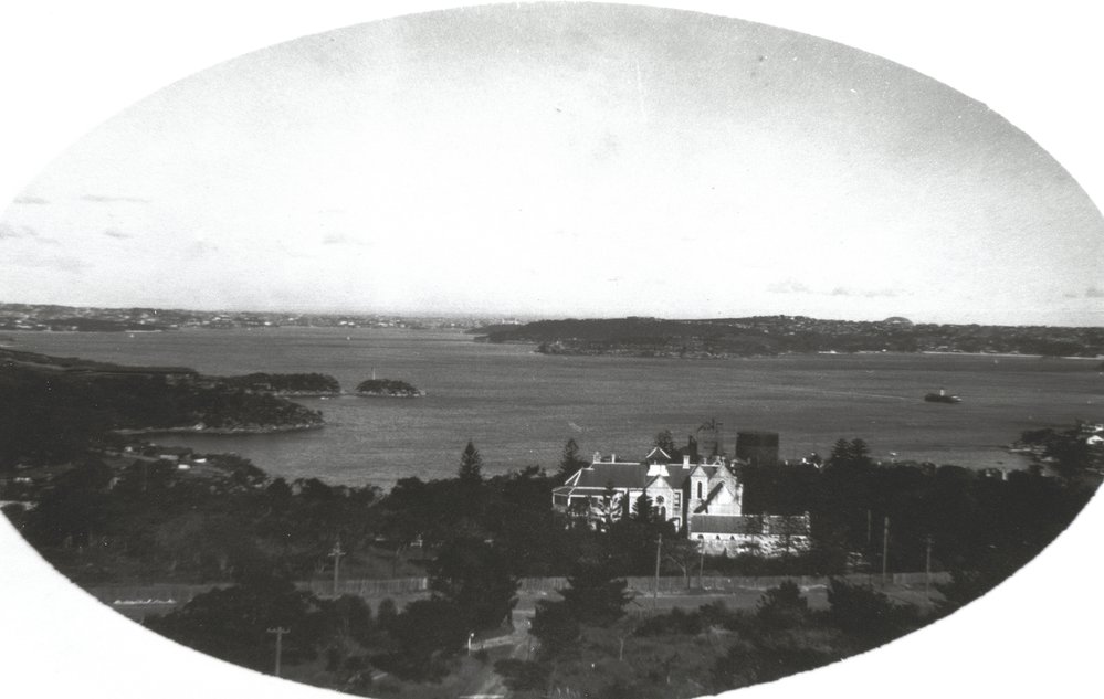 View over Manly Cove from St Patrick's College