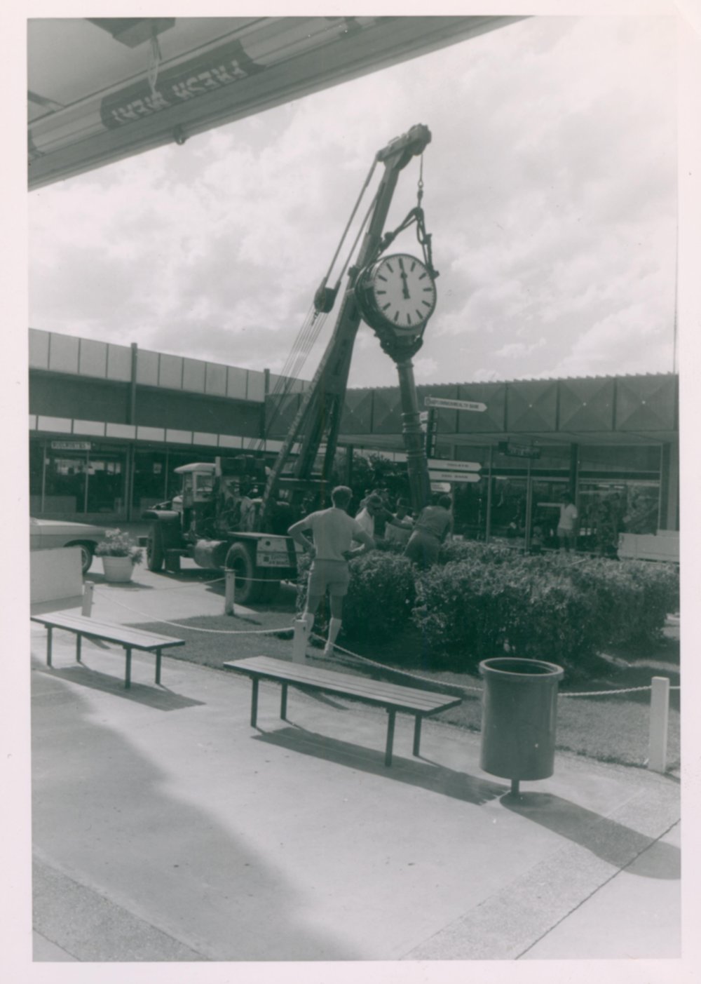 Warringah Mall Clock Installation