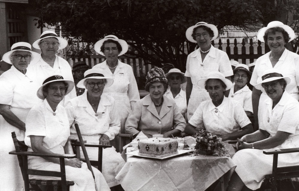 Manly Croquet Club's 60th birthday party, 1961
