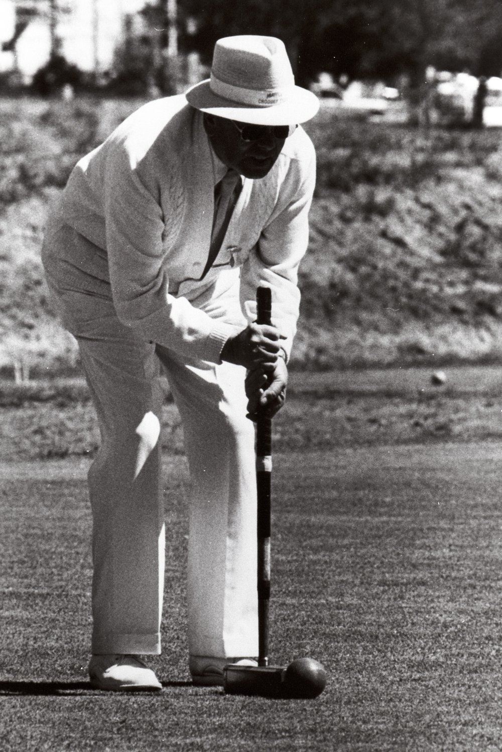 Gordon Scotter, of Manly Croquet Club, 1980