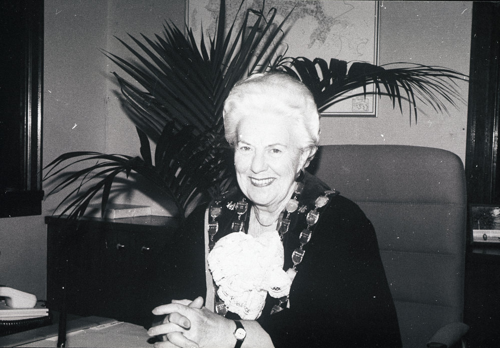 Alderman Joan Cooke, Mayor of Manly