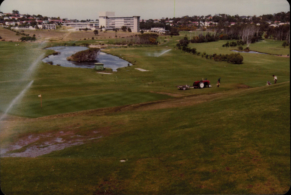 Mona Vale Golf Course looking towards Mona Vale Hospital