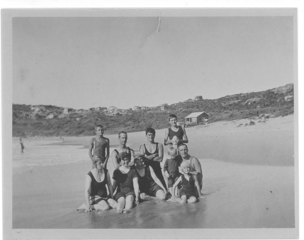 Members of the South Curl Curl Surf Club Group, South Curl Curl Beach