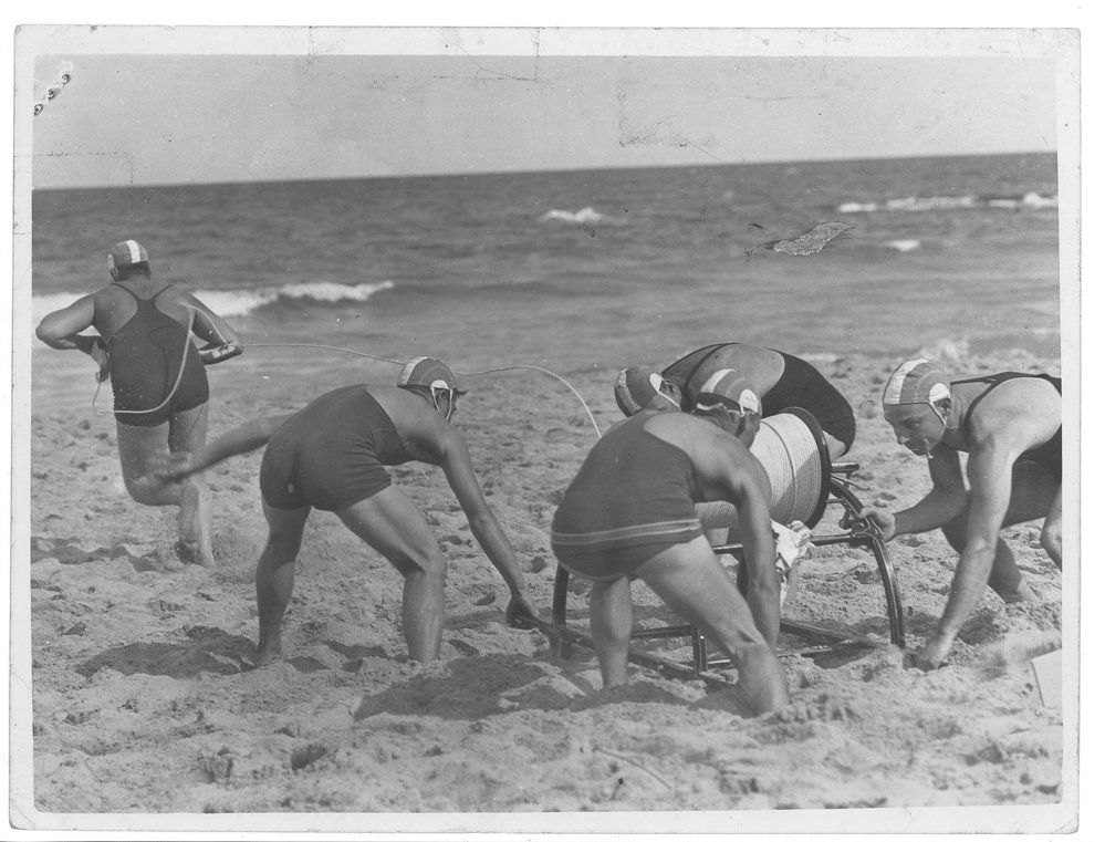 South Curl Curl Surf Life Saving Club reel team