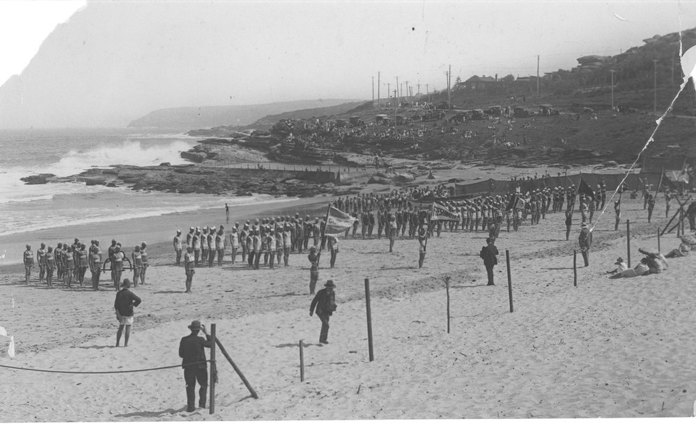 First Surf Carnival, South Curl Curl Beach 1928