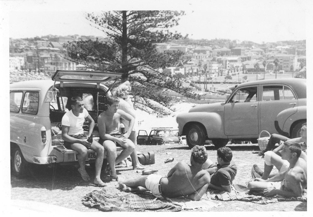 Members of the South Curl Curl Surf Life Saving Club at Coogee Beach NSW Championships