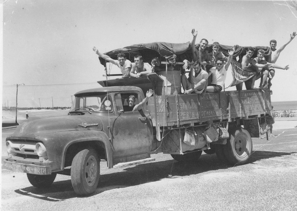 Members of South Curl Curl SLSC on the road to Australian Surf Championships Perth