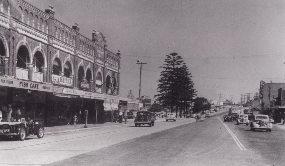 Arlington Amusement Hall, Pittwater Road, Collaroy 1940s