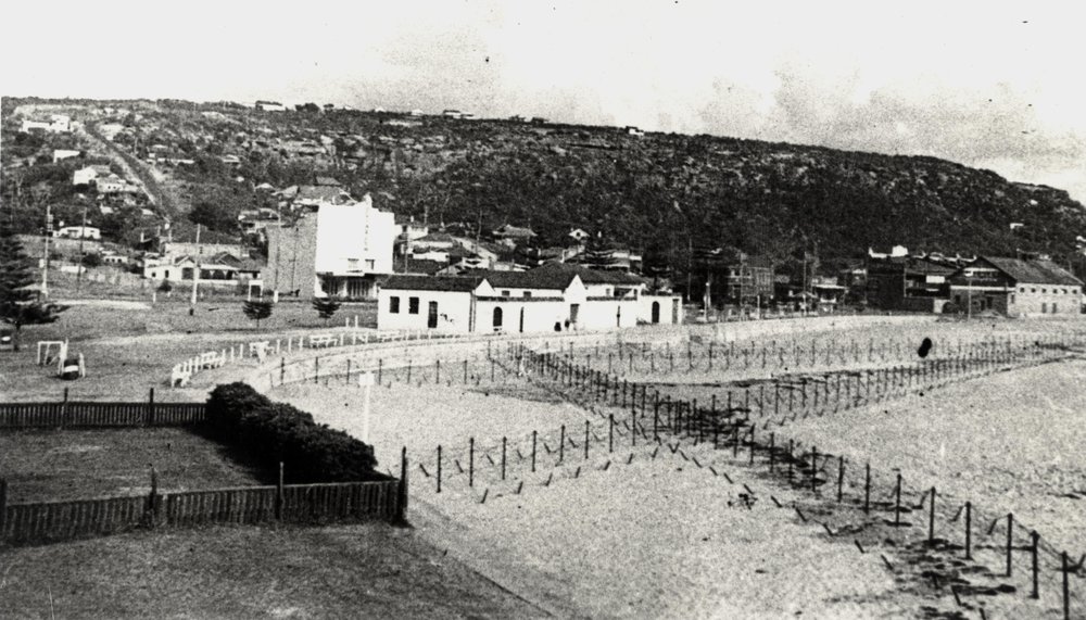 Collaroy Beach during World War II