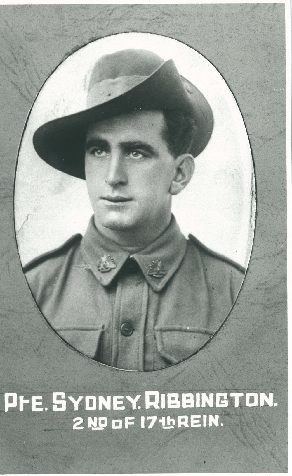 Riddington, Sydney John, 1762