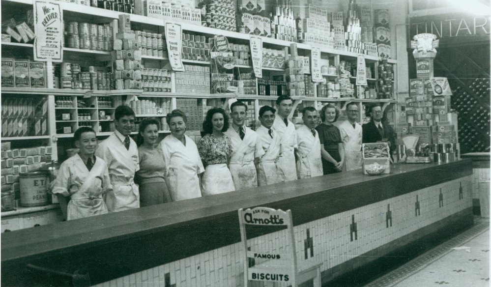 McIlraith's  Grocery Store, The Corso, Manly