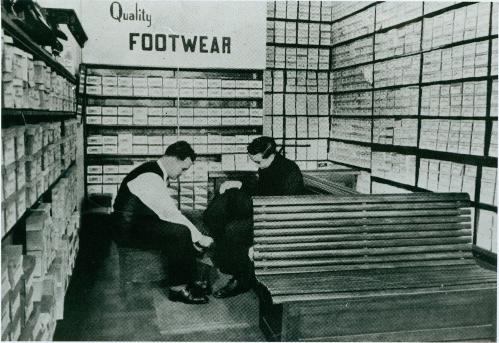 Shoe Department Littles Department Store, 64-66 The Corso, Manly