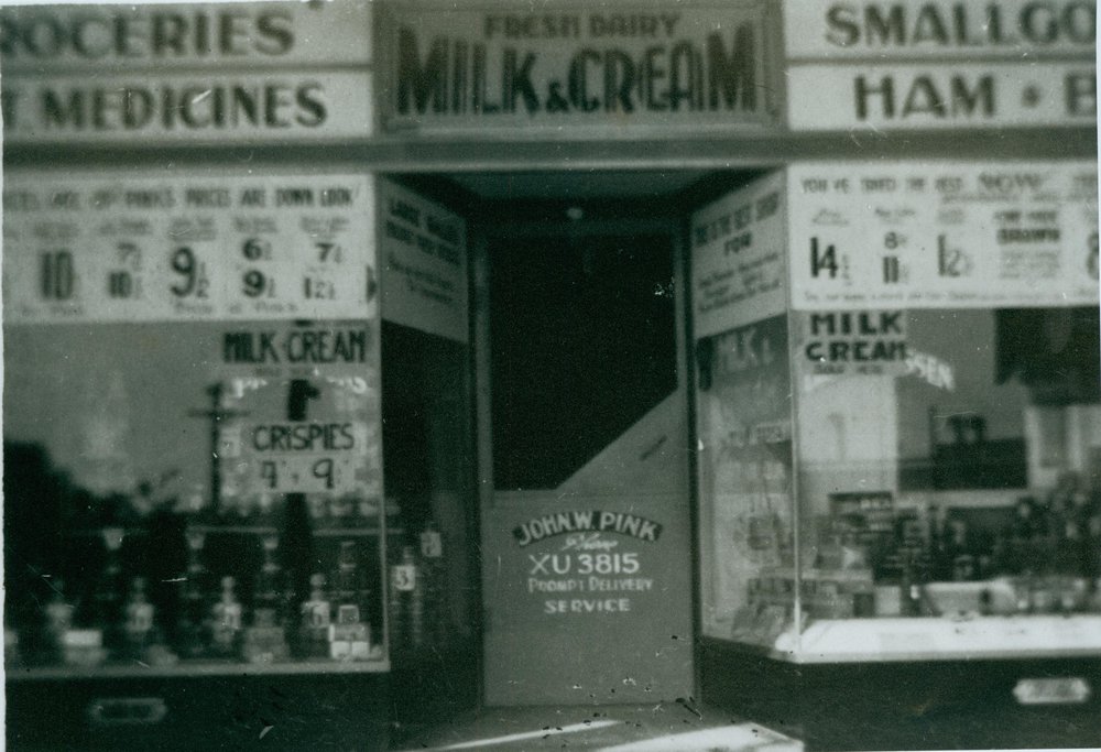 John and Jess Pink's delicatessen in Sydney Road, Balgowlah