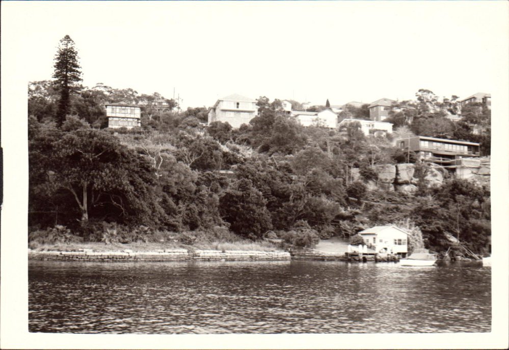 Foreshore below Seaforth Crescent, Seaforth, 1970