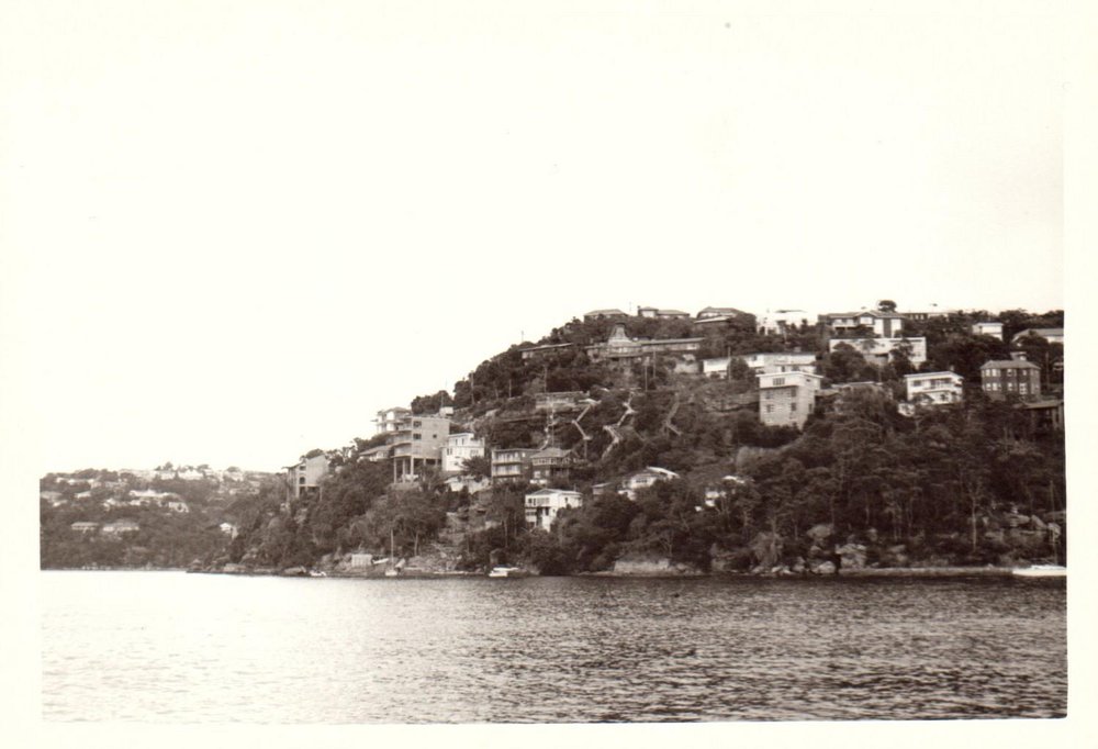 Foreshore below Seaforth Crescent, Seaforth, 1970
