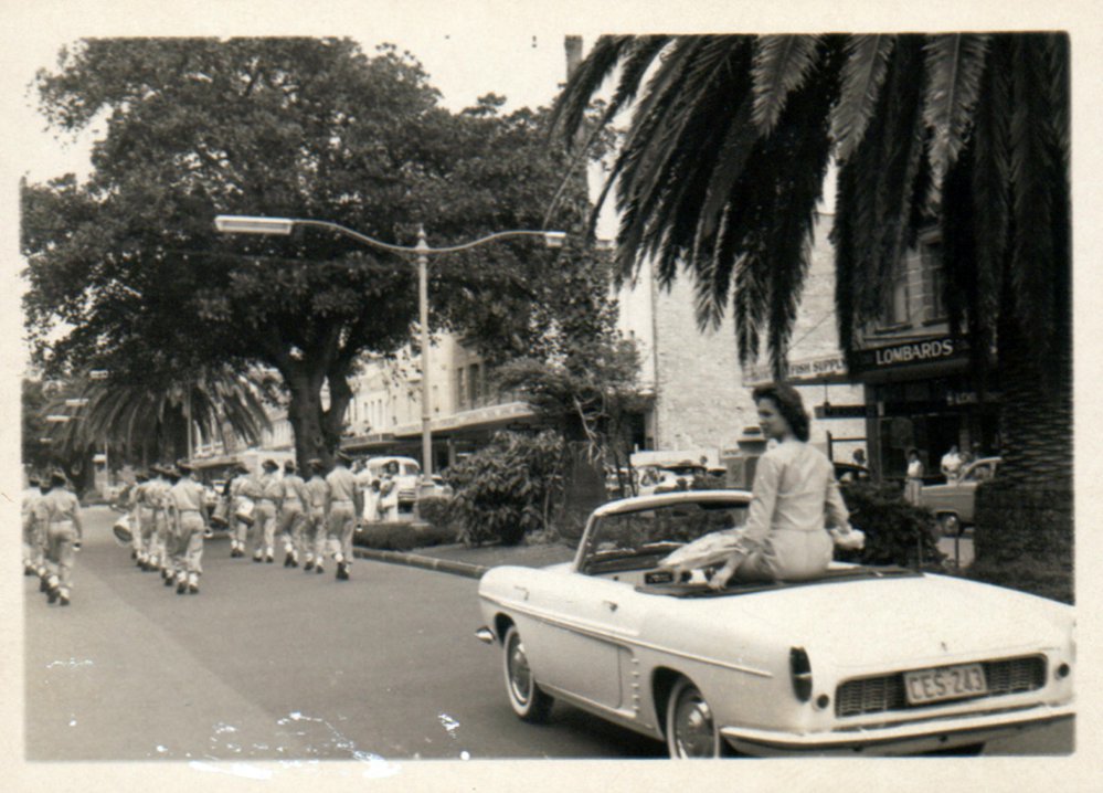 The Corso picturing a procession for Tania Verstak, 1962