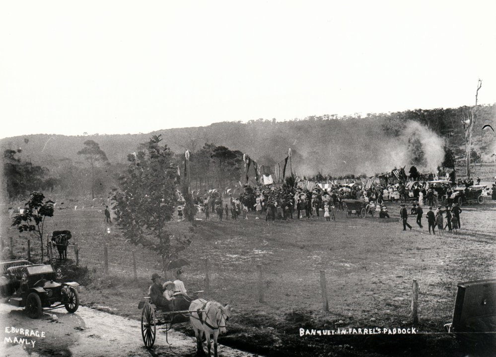 The opening of Brookvale Park, 1911