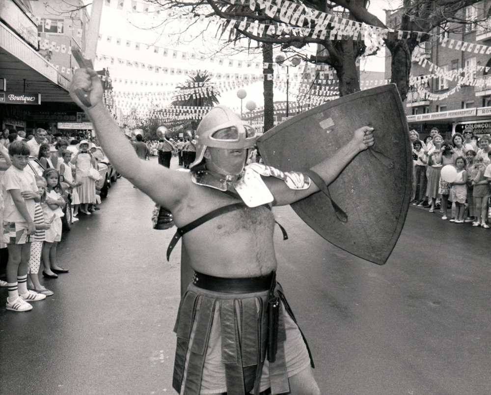 Bobby Mills in Manly's Bicentennial Procession