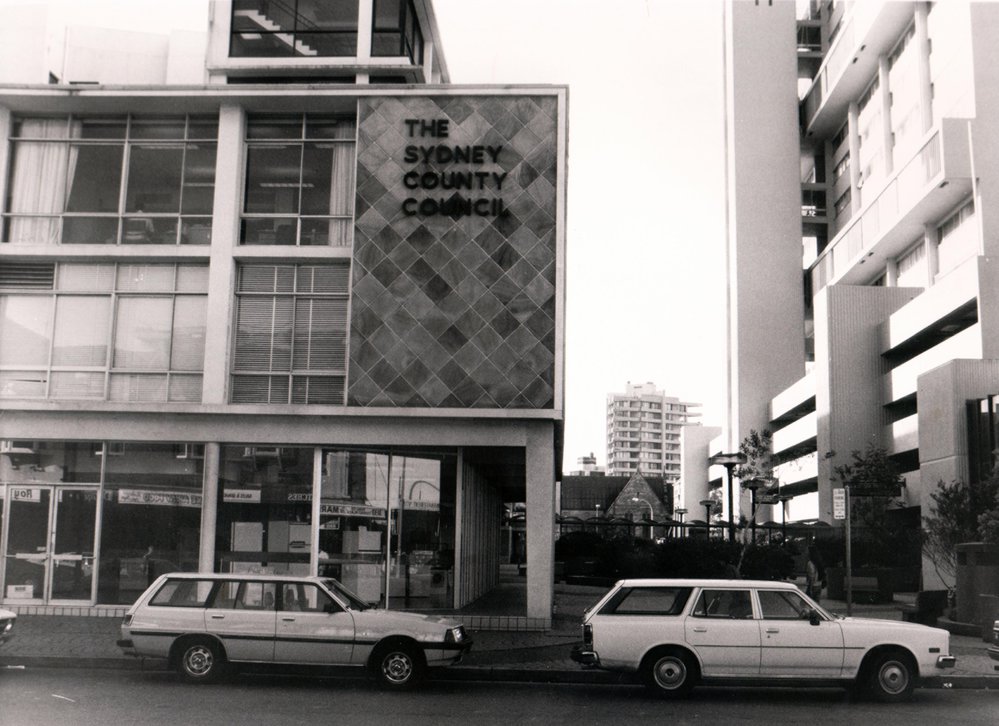 Sydney County Council building, Manly, c1985