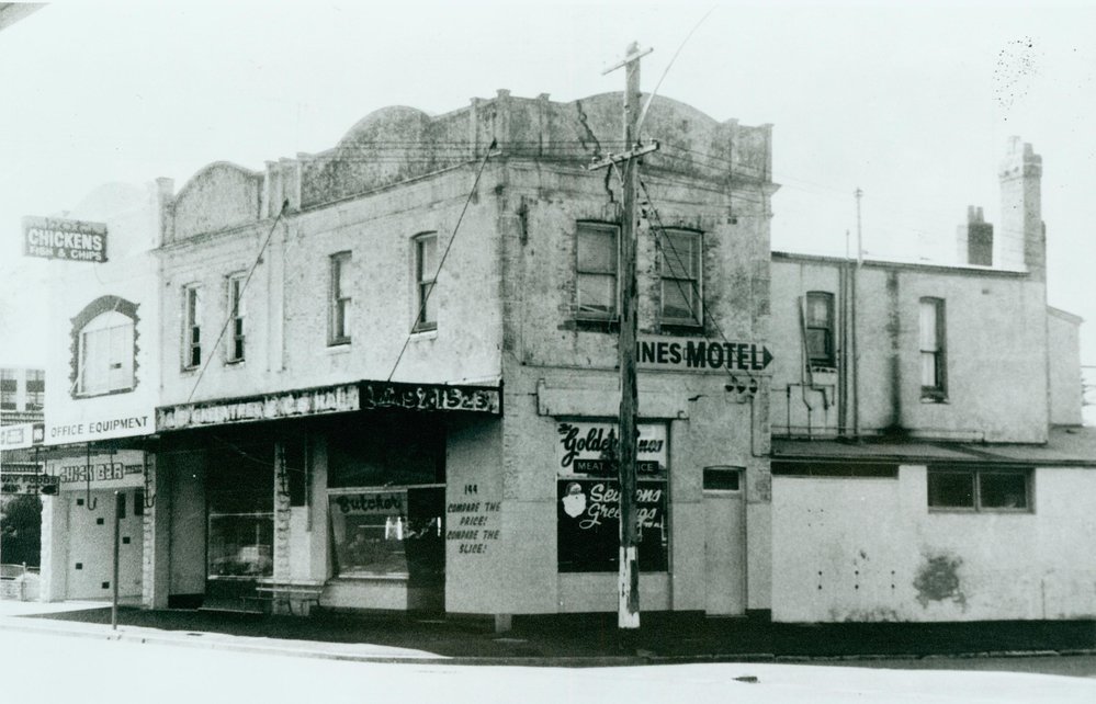 Shops corner Pittwater Road and Pine Street, Manly