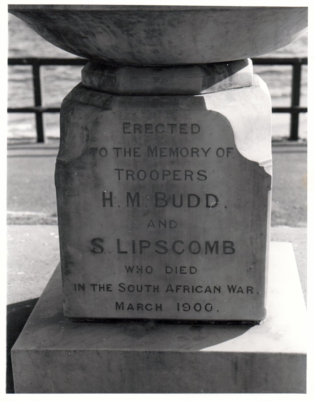 Memorial to troopers, East Esplanade Reserve, Manly