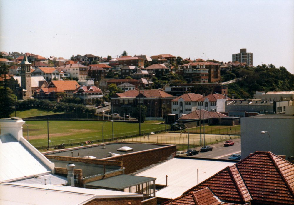 Manly Oval and tennis courts, 1982