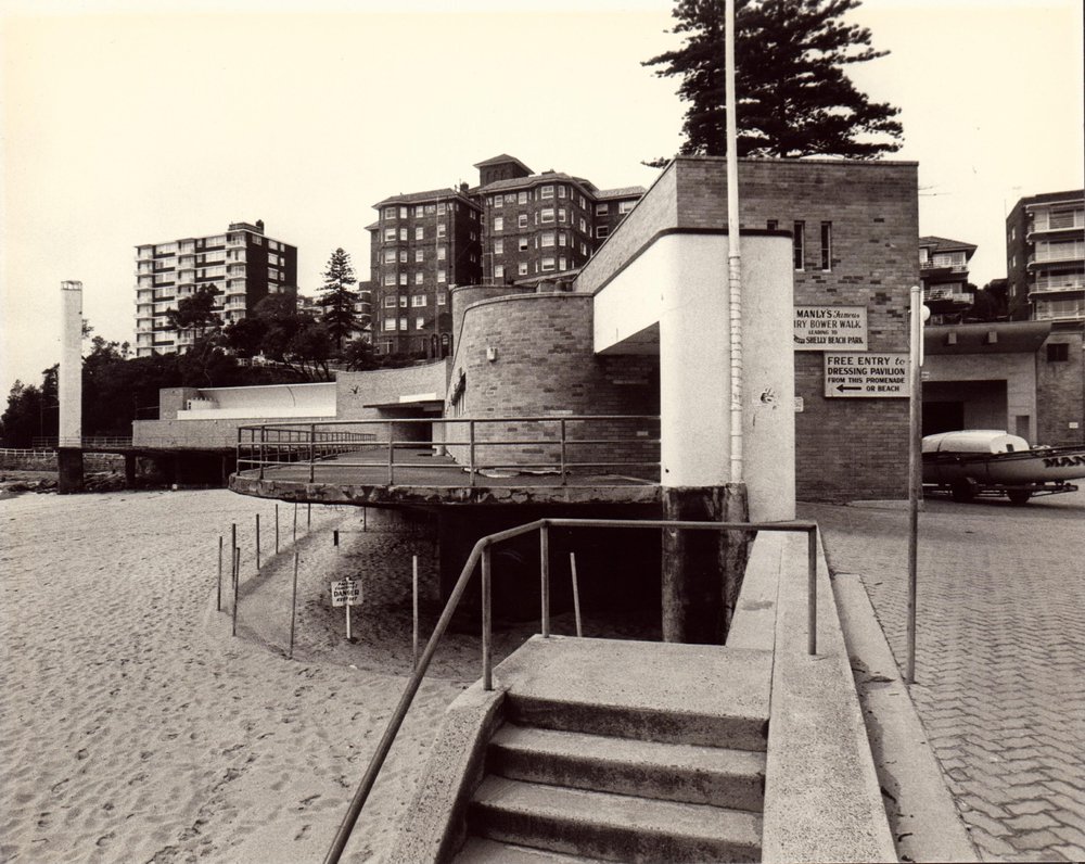 South Steyne Surf Club, and Shark Tower, 1980