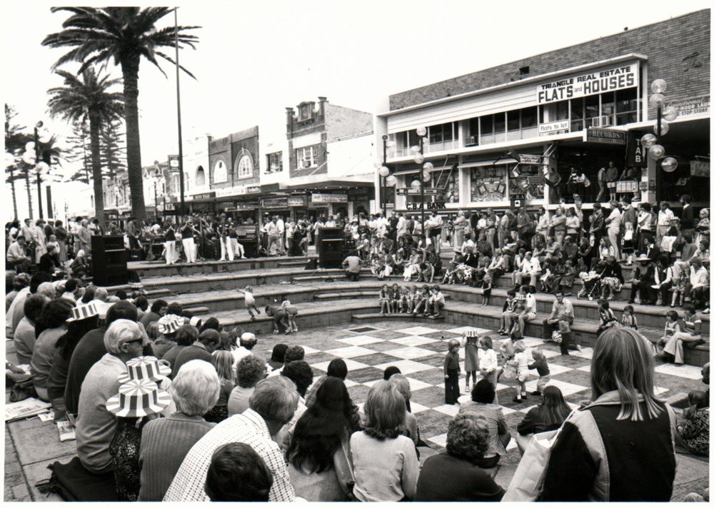 Jazz festival in the Corso, Manly 1979