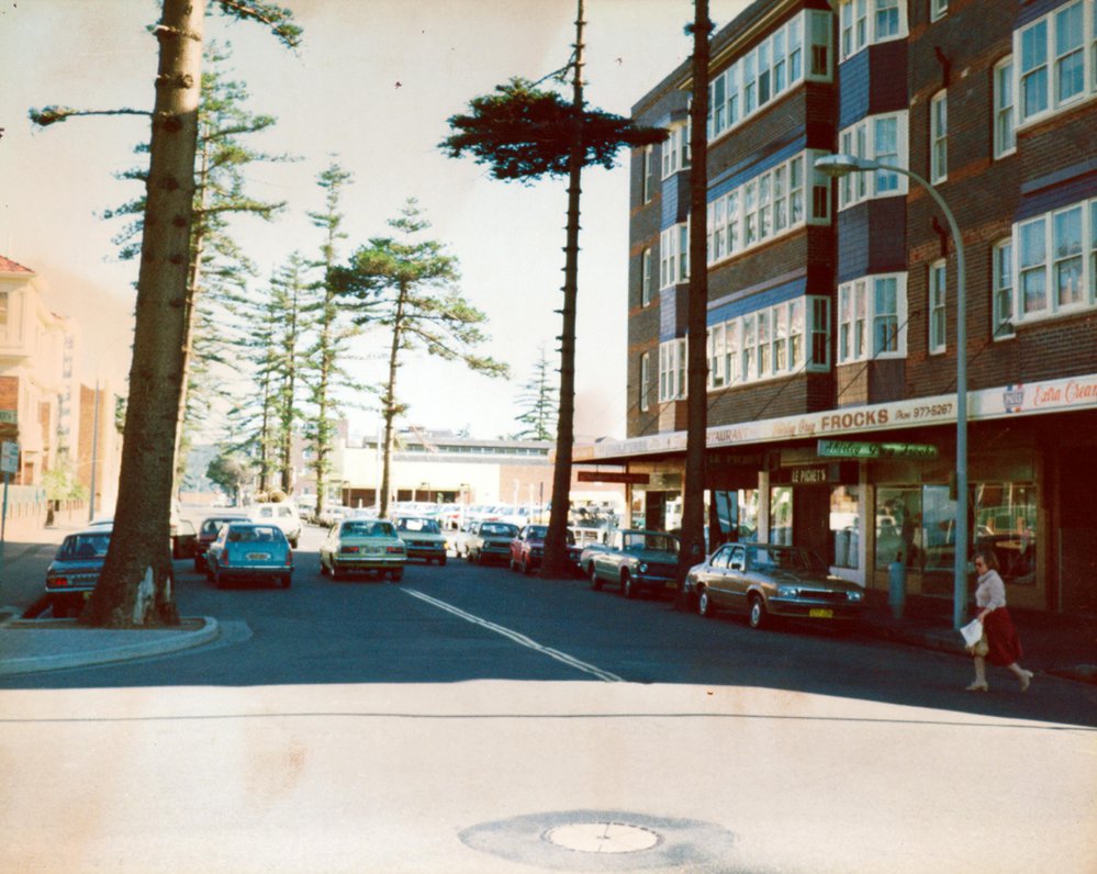 Wentworth Street, Manly 1970s