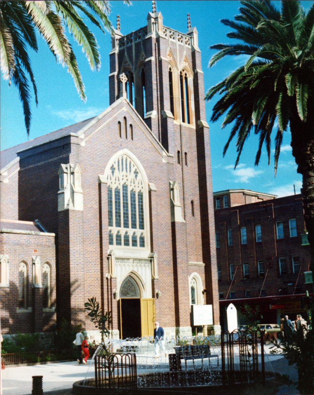 St Matthew's Church, The Corso, Manly 1970s
