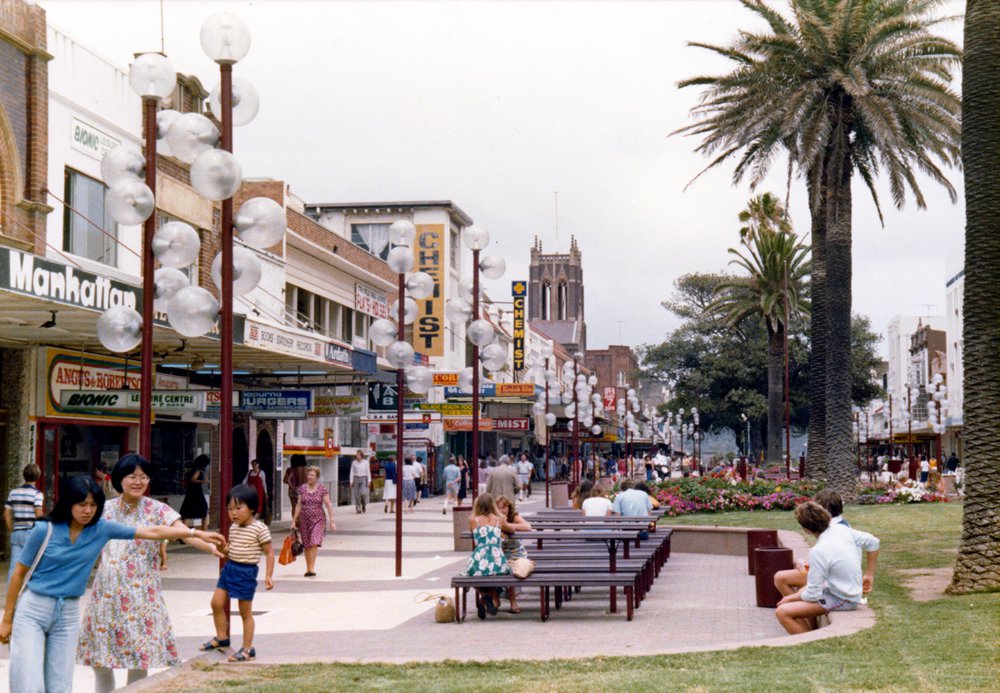 The Corso, Manly 1970s