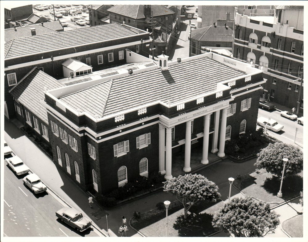 Manly Municipal Council Chambers 1970s