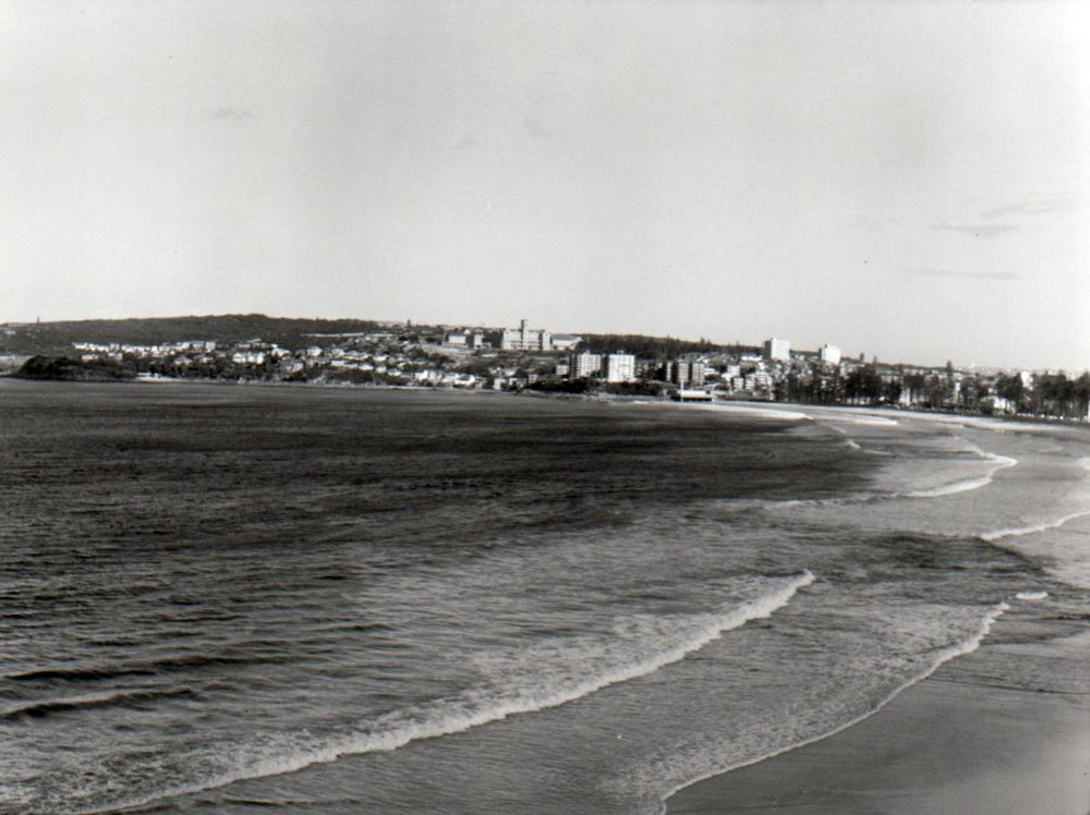 Manly Beach from Queenscliff 1970s