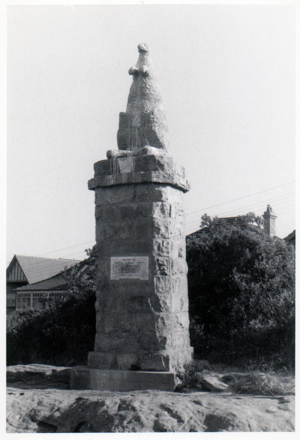 Stone Kangaroo in Kangaroo Park, Kangaroo Street, Manly