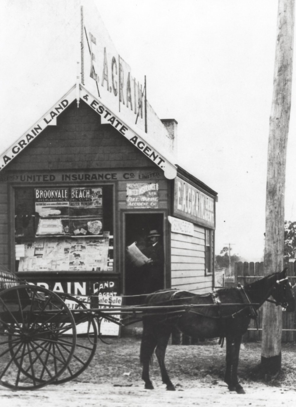 E.A Grain Land and Estate Agent, Pittwater Road, Brookvale
