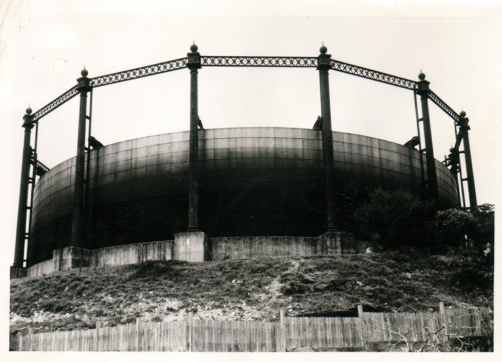 Gasometer cnr of Balgowlah Road and Francis Street, Fairlight 1965