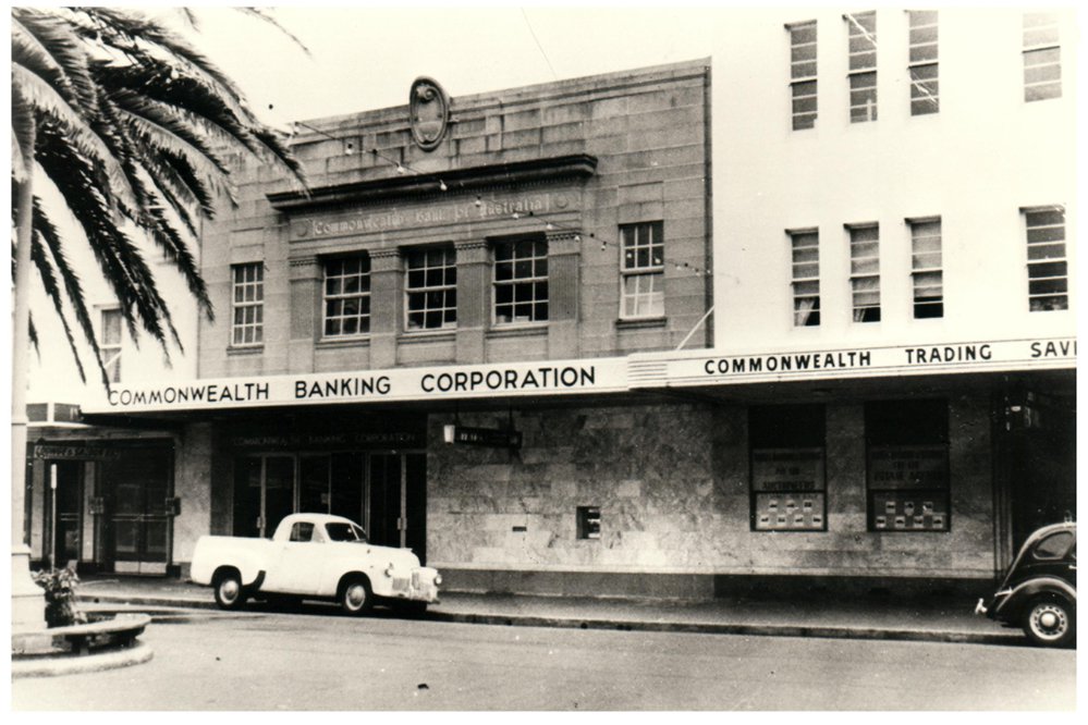 Commonwealth Bank, Manly, after remodelling, 1961