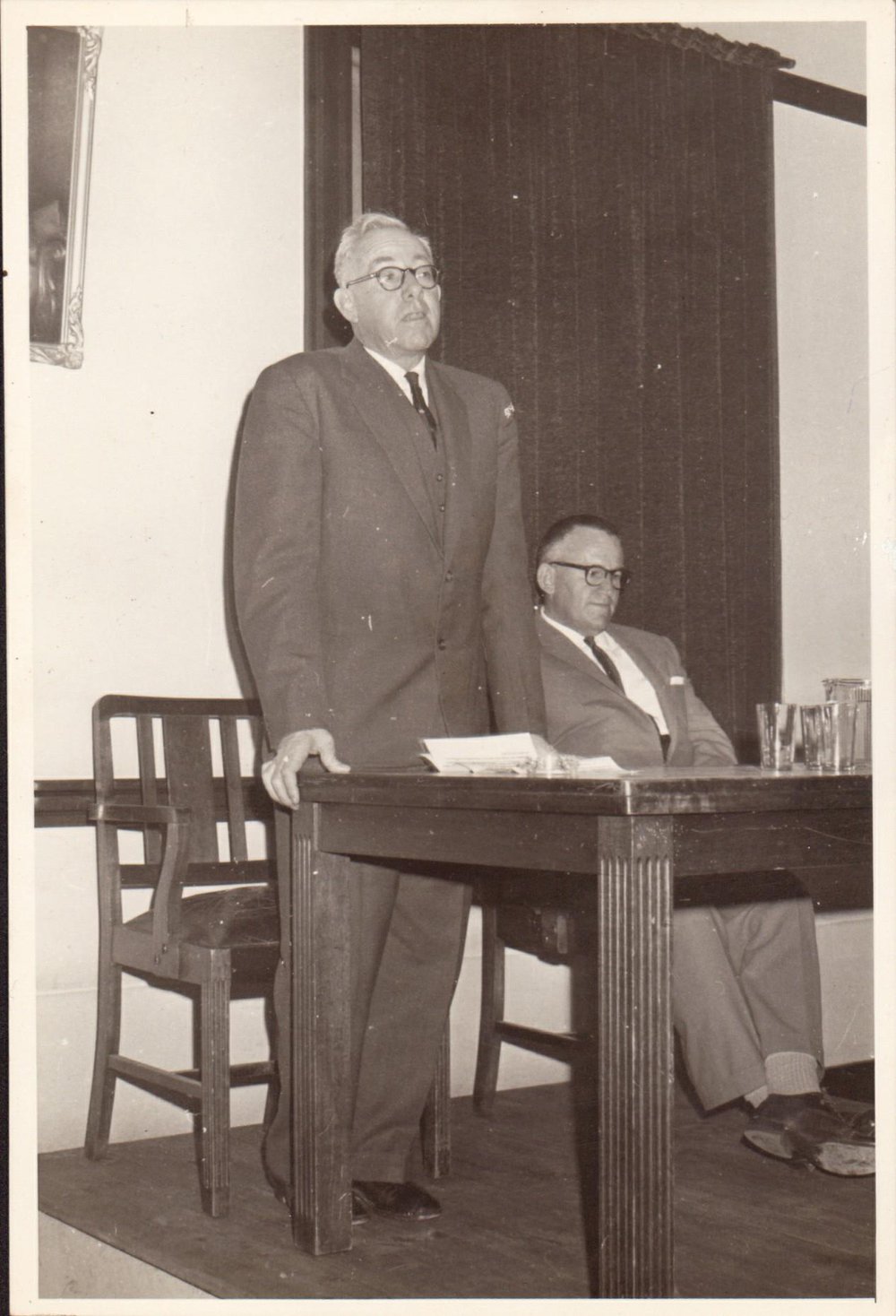 W.C. Wentworth speaking, 1961