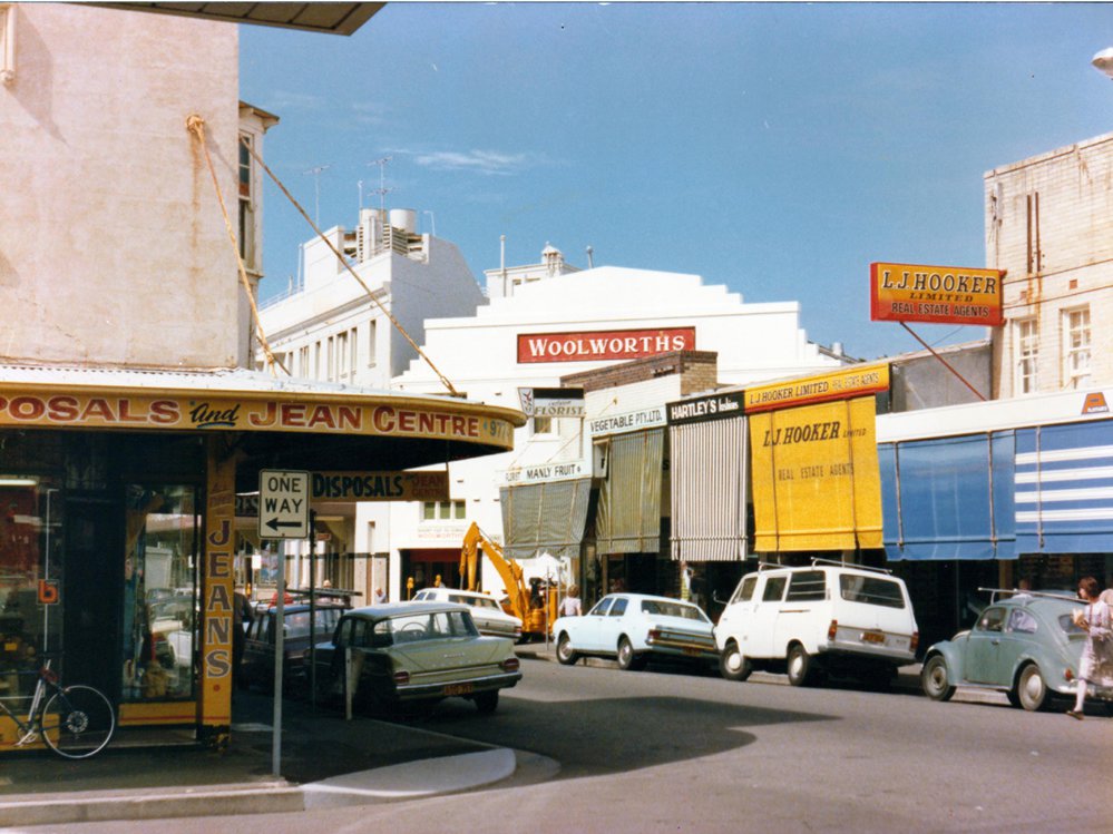 Buildings in Sydney Road, Manly