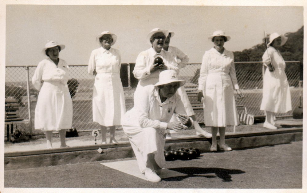Members of Balgowlah Womens Bowling Club, 1959