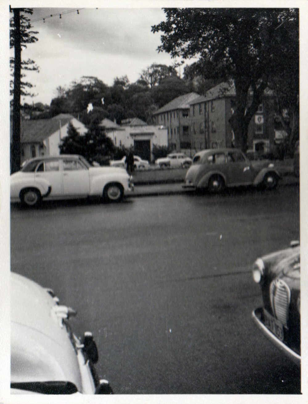 Gilbert Park and West Promenade from Belgrave Street, Manly, 1959