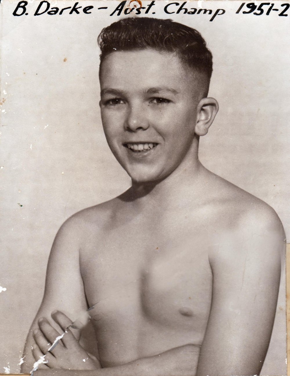 Barry Darke, Australian champion 1951-52